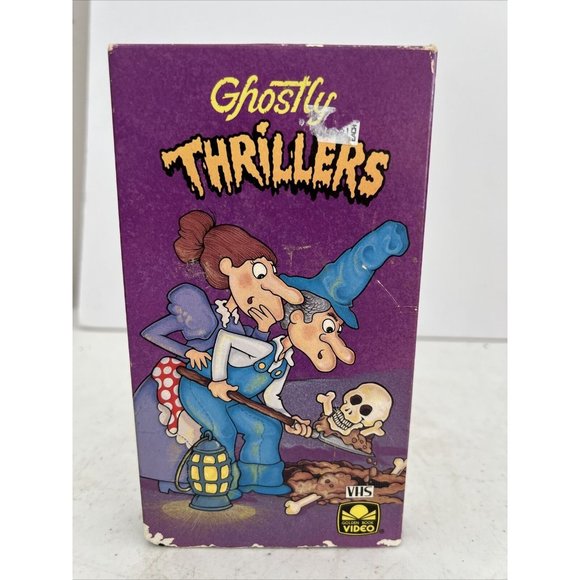 RARE Ghostly Thrillers (VHS, 1991) CARTOON - Picture 1 of 11